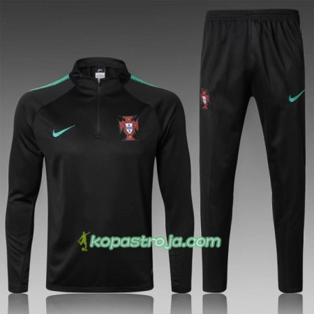 Portugal Tränings Sweatshirtställ 2018 Svart